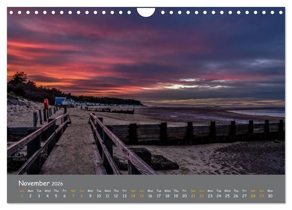 Produktbild: Sand n Sea in Norfolk (Wall Calendar 2026 DIN A4 landscape), CALVENDO 12 Month Wall Calendar