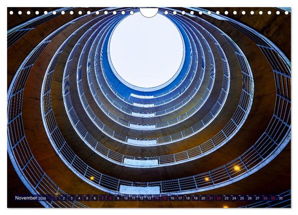 Produktbild: Funktion und &Auml;sthetik - Architektur f&uuml;r Mobilit&auml;t (Wandkalender 2026 DIN A4 quer), CALVENDO Monatskalender