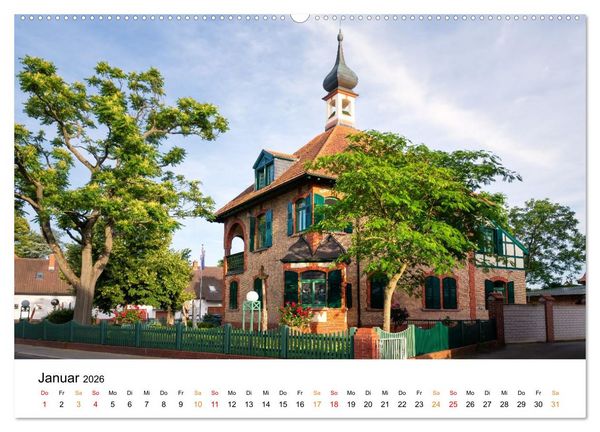 Produktbild: Die Hufeisengemeinde Br&uuml;hl (Wandkalender 2026 DIN A2 quer), CALVENDO Monatskalender