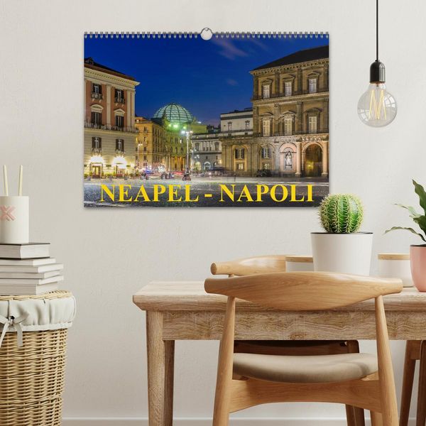 Produktbild: Neapel - Napoli (Wandkalender 2026 DIN A3 quer), CALVENDO Monatskalender