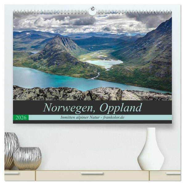 Produktbild: Norwegen, Oppland (hochwertiger Premium Wandkalender 2026 DIN A2 quer), Kunstdruck in Hochglanz