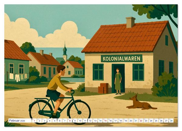 Produktbild: Siegfried Lenz (Tischkalender 2026 DIN A5 quer), CALVENDO Monatskalender