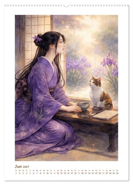 Produktbild: Glanz der Meiji-Zeit (hochwertiger Premium Wandkalender 2027 DIN A2 hoch), Kunstdruck in Hochglanz