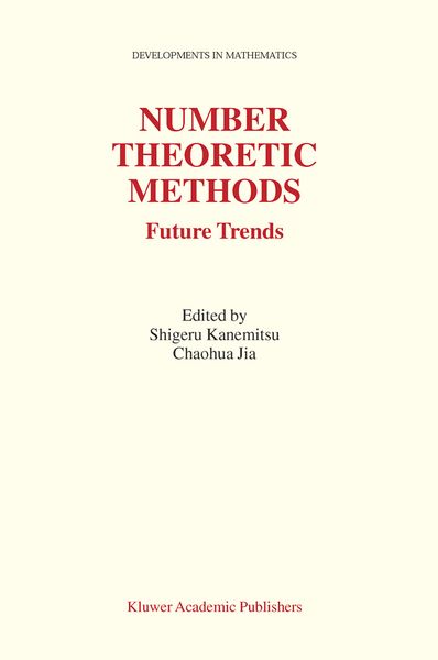 Produktbild: Number Theoretic Methods