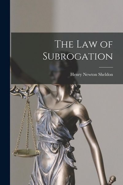Produktbild: The Law of Subrogation