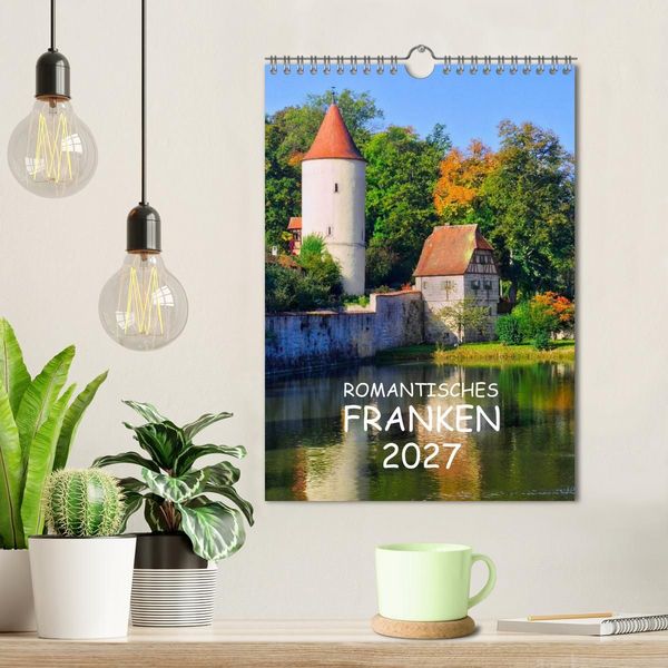 Produktbild: Romantisches Franken (Wandkalender 2027 DIN A4 hoch), CALVENDO Monatskalender