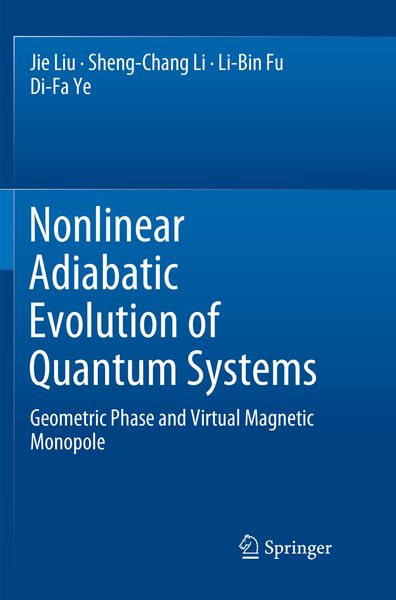 Produktbild: Nonlinear Adiabatic Evolution of Quantum Systems