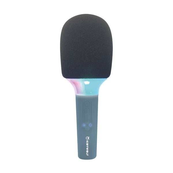 Produktbild: KIDYWOLF - Mikrofon Bluetooth mit Licht blau