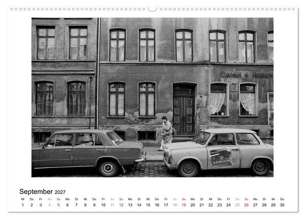 Produktbild: Aus - Zeit der Trabanten (Wandkalender 2027 DIN A2 quer), CALVENDO Monatskalender