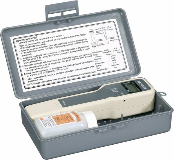 Produktbild: VOLTCRAFT PHT-01 ATC pH-Messger&auml;t pH-Wert
