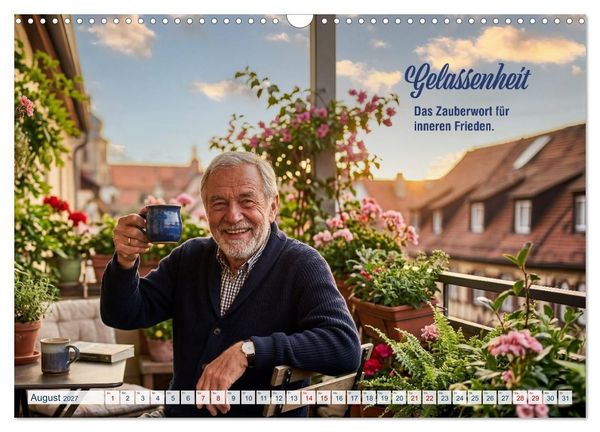 Produktbild: Rentnergl&uuml;ck (Wandkalender 2027 DIN A3 quer), CALVENDO Monatskalender