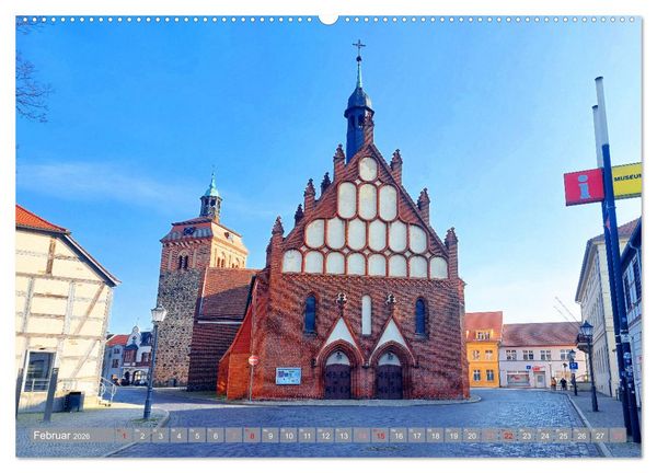 Produktbild: Brandenburg - Luckenwalde - Ein Stadtspaziergang (hochwertiger Premium Wandkalender 2026 DIN A2 quer), Kunstdruck in Hochglanz
