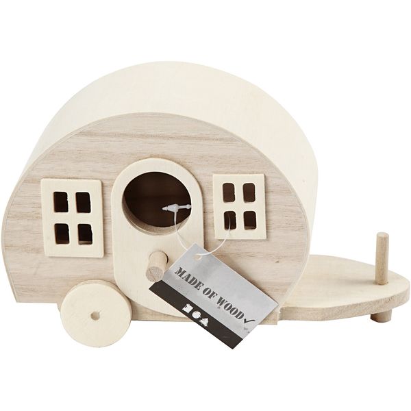 Produktbild: Creativ Company Campingwagen, Gr&ouml;&szlig;e 18x8x11 cm