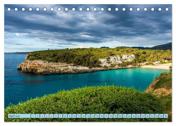 Produktbild: Mallorcas Ostk&uuml;sten-Momente (Tischkalender 2026 DIN A5 quer), CALVENDO Monatskalender