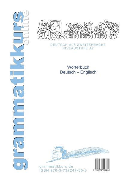 Produktbild: W&ouml;rterbuch Deutsch - Englisch Niveau A2