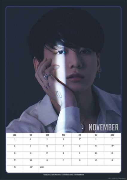 Produktbild: BTS Posterkalender 2027