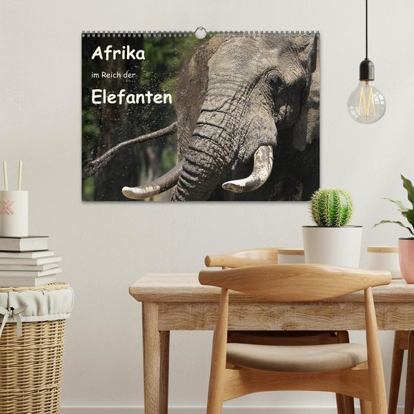 Produktbild: Afrika - im Reich der Elefanten (Wandkalender 2026 DIN A3 quer), CALVENDO Monatskalender