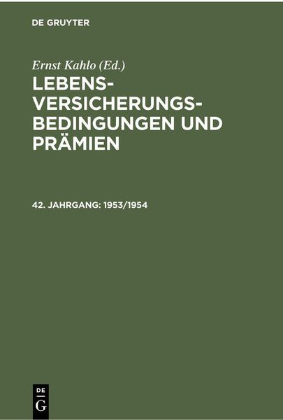 Produktbild: 1953/1954