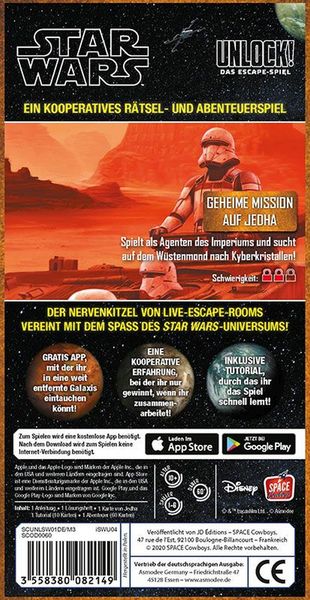 Produktbild: Demaged, C: Unlock! Star Wars Geheime Mission auf Jedha