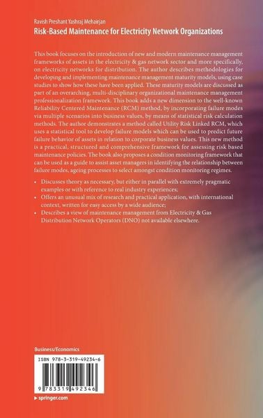 Produktbild: Risk-Based Maintenance for Electricity Network Organizations