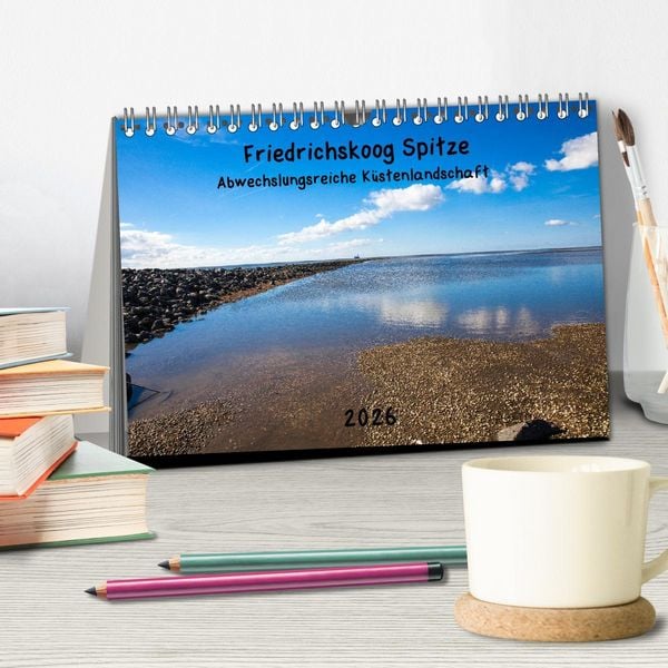Produktbild: Friedrichskoog Spitze (Tischkalender 2026 DIN A5 quer), CALVENDO Monatskalender