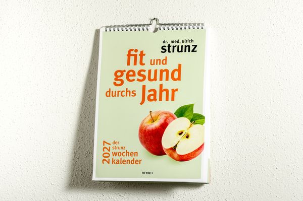 Produktbild: Fit und gesund durchs Jahr &ndash; Der Strunz-Wochenkalender 2027