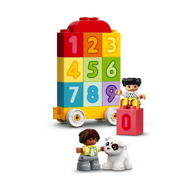 LEGO DUPLO 10954 Zahlenzug - Zählen lernen, Baby Spielzeug, Zug