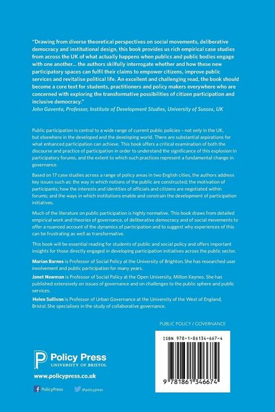 Produktbild: Power, participation and political renewal