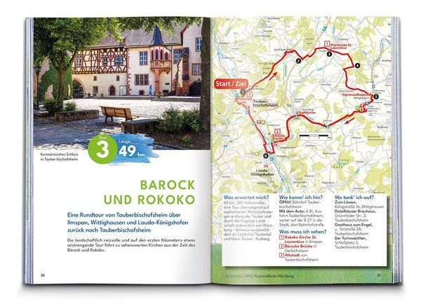 Produktbild: BVA Die 25 sch&ouml;nsten E-Bike Touren in Franken