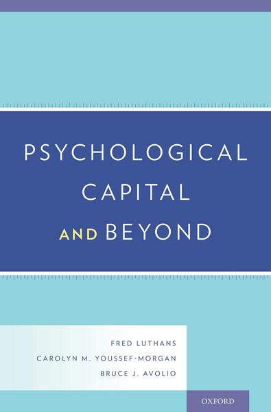 Produktbild: Psychological Capital and Beyond