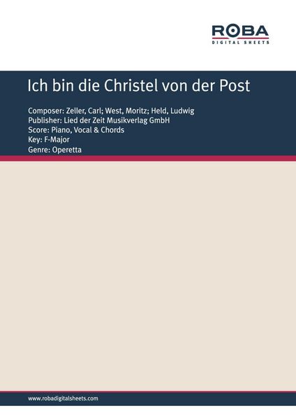 Produktbild: Ich bin die Christel von der Post