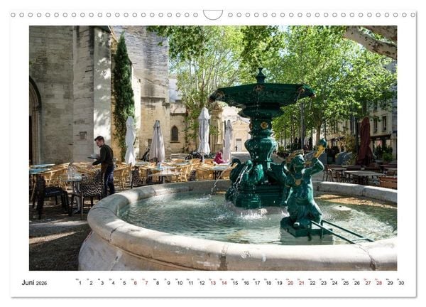 Produktbild: In den Gassen von Avignon (Wandkalender 2026 DIN A3 quer), CALVENDO Monatskalender