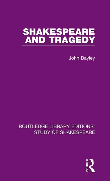 Produktbild: Shakespeare and Tragedy