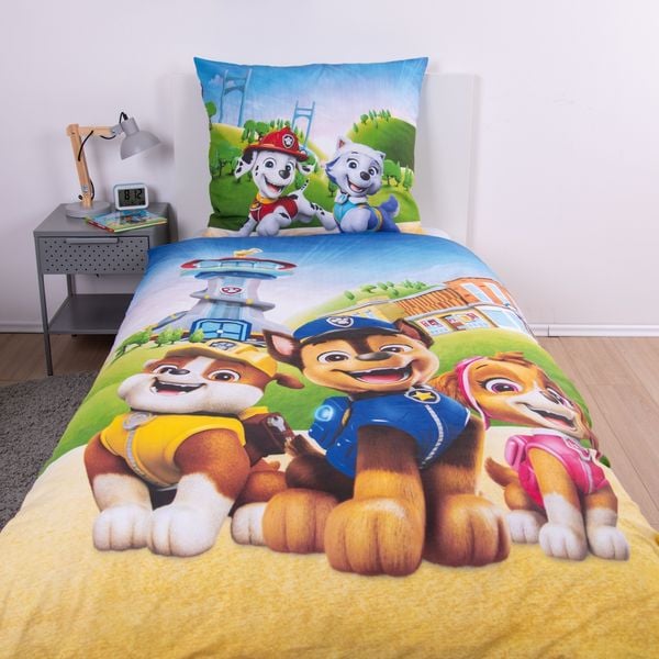 Produktbild: Klaus Hering 4432650050 - Paw Patrol Bettw&auml;sche, Paw Patrol, 80x80+135x200 cm