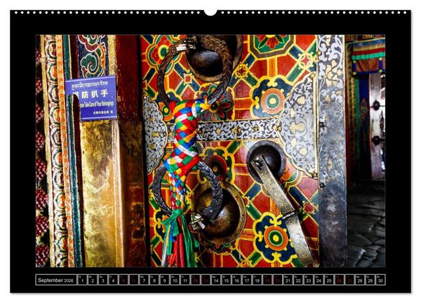 Produktbild: Eine Rundreise durch Tibet (hochwertiger Premium Wandkalender 2026 DIN A2 quer), Kunstdruck in Hochglanz