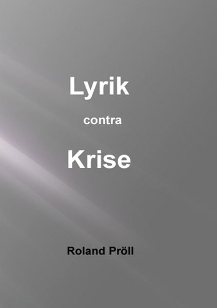 Produktbild: Lyrik contra Krise