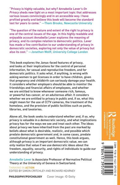 Produktbild: On Privacy