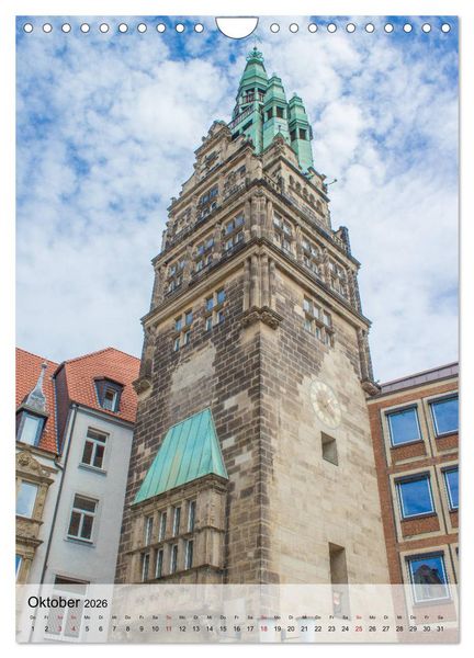 Produktbild: Historisches M&uuml;nster (Wandkalender 2026 DIN A4 hoch), CALVENDO Monatskalender
