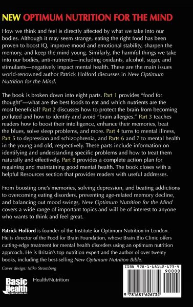 Produktbild: New Optimum Nutrition for the Mind