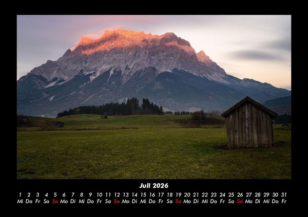 Produktbild: Berge 2026 Fotokalender DIN A3
