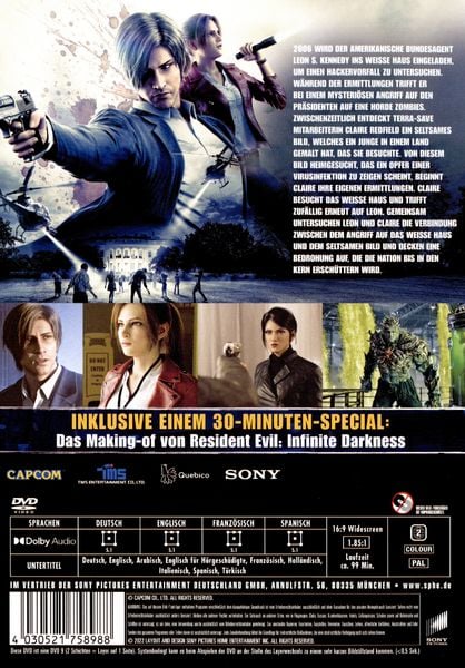 Produktbild: Resident Evil: Infinite Darkness
