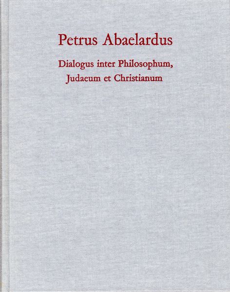 Produktbild: Dialogus inter Philosophum, Iudaeum et Christianum