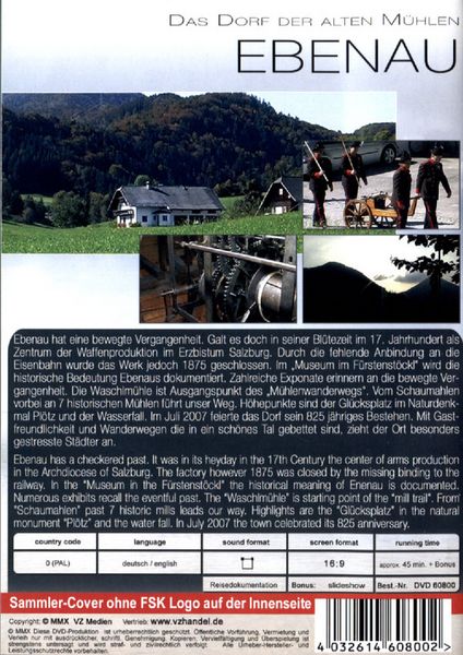 Produktbild: Insider Special - &Ouml;sterreich: Ebenau - Das Dorf der alten M&uuml;hlen