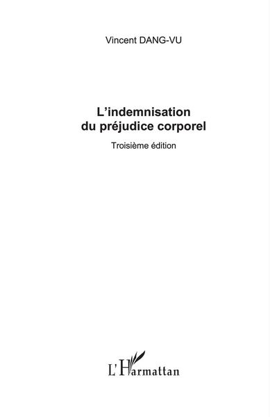 Produktbild: L'indemnisation du prejudice corporel - troisieme edition