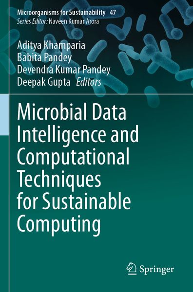 Produktbild: Microbial Data Intelligence and Computational Techniques for Sustainable Computing