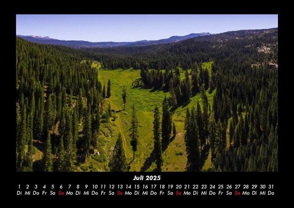 Produktbild: Naturlandschaften 2025 Fotokalender DIN A3