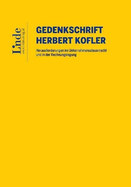 Gedenkschrift Herbert Kofler