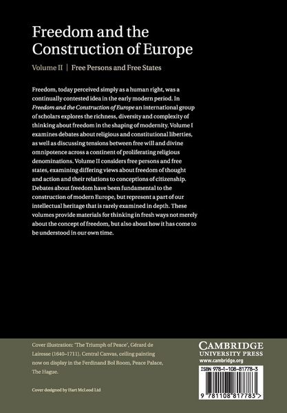 Produktbild: Freedom and the Construction of Europe