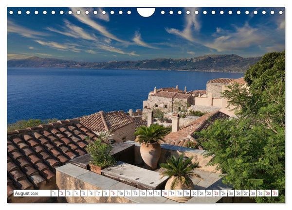 Produktbild: Greece Beyond Summer (Wall Calendar 2026 DIN A4 landscape), CALVENDO 12 Month Wall Calendar