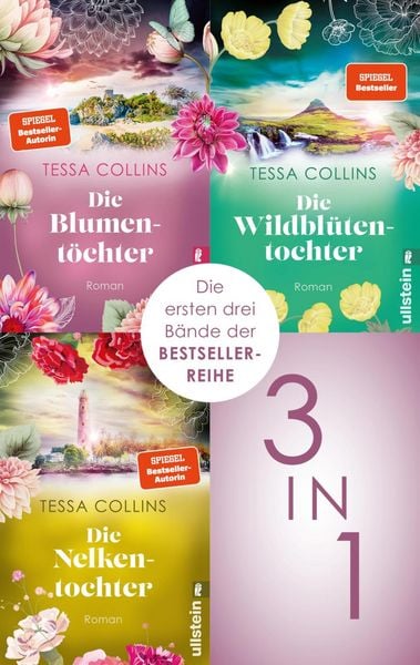 Produktbild: Die Blument&ouml;chter & Die Wildbl&uuml;tentochter & Die Nelkentochter
